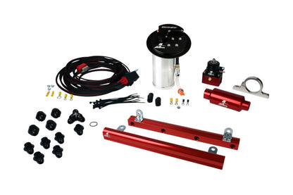 Aeromotive 10-13 Ford Mustang GT 5.4L Sistema de combustible eliminador sigiloso (18695/14144/16307)