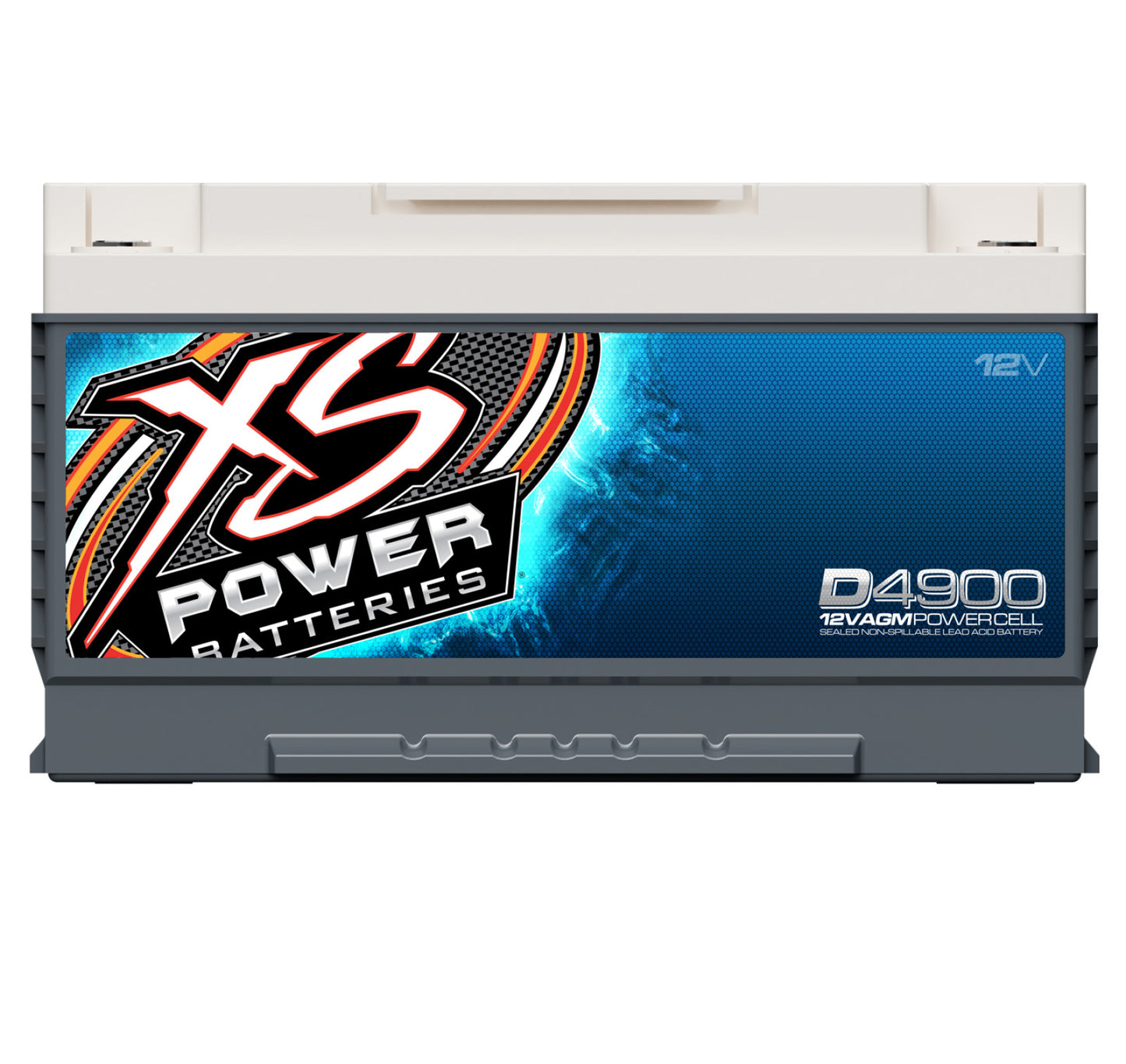 XS Power Batteries 12V AGM D Series Batteries - M6 Terminal Bolts Included 4000 Max Amps