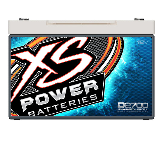 Baterías XS Power Baterías AGM serie D de 12 V - Pernos de terminal M6 incluidos 4300 amperios máximos