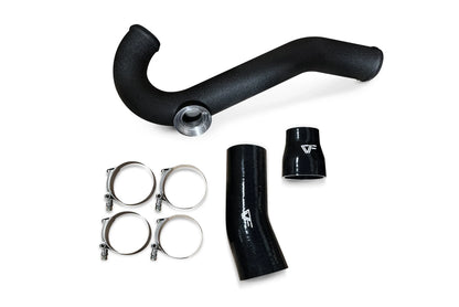 CVF Aluminum Intercooler Charge Pipe with HKS Flange (2015-2021 Ford Mustang EcoBoost)