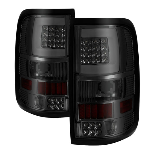 xTune 04-08 Ford F150 Styleside V3 Luces traseras LED - Ahumadas (ALT-ON-FF15004G3LB-LBLED-SM)