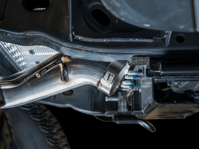 AWE Tuning 2021+ Ford Bronco 0FG Exhaust (No Tips) w/ Bash Guard