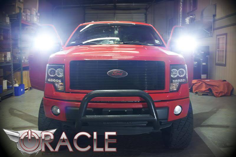 Oracle 09-14 Ford F150/Raptor Off-Road Mirrors - 6000K