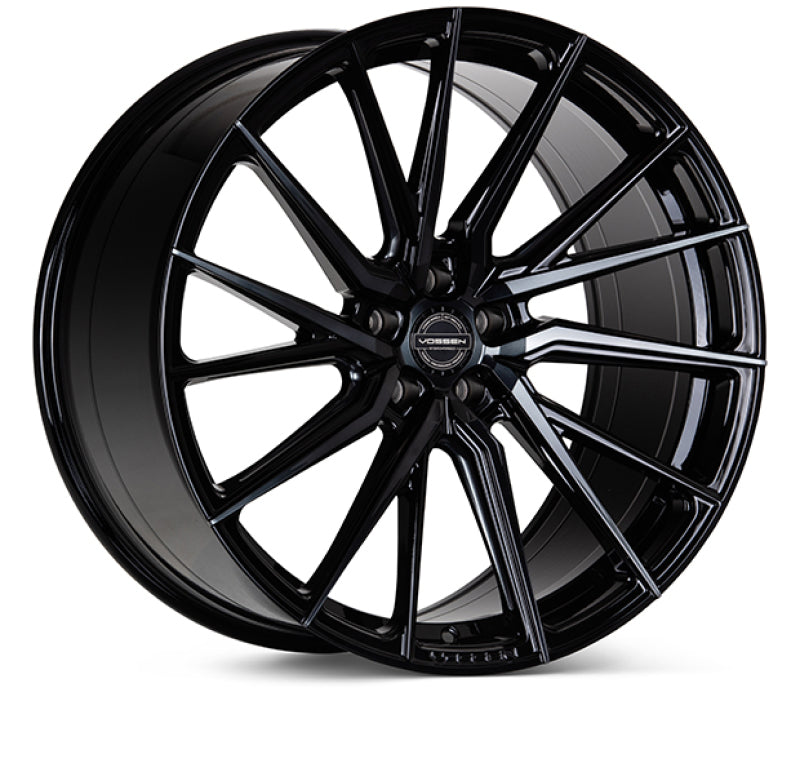 Vossen HF-4T 20x9 / 5x114.3 / ET38 / Cara Plana / 73.1 - Negro Brillo Tintado - Izquierdo