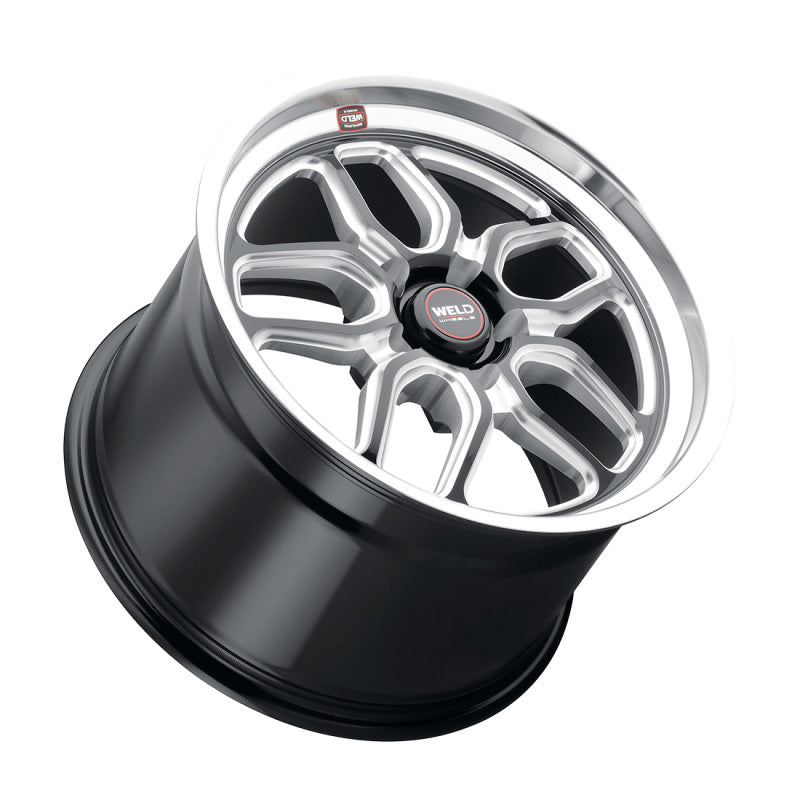 Weld Racing 18x9 Laguna Bead Lock 5x114.3 ET29 BS6.1 Brillo BLK MIL DIA 72.56