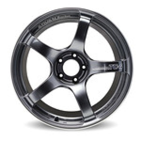 Advan TC4 18x9.5 +35 5-114.3 Racing Gunmetallic y Rueda de Anillo