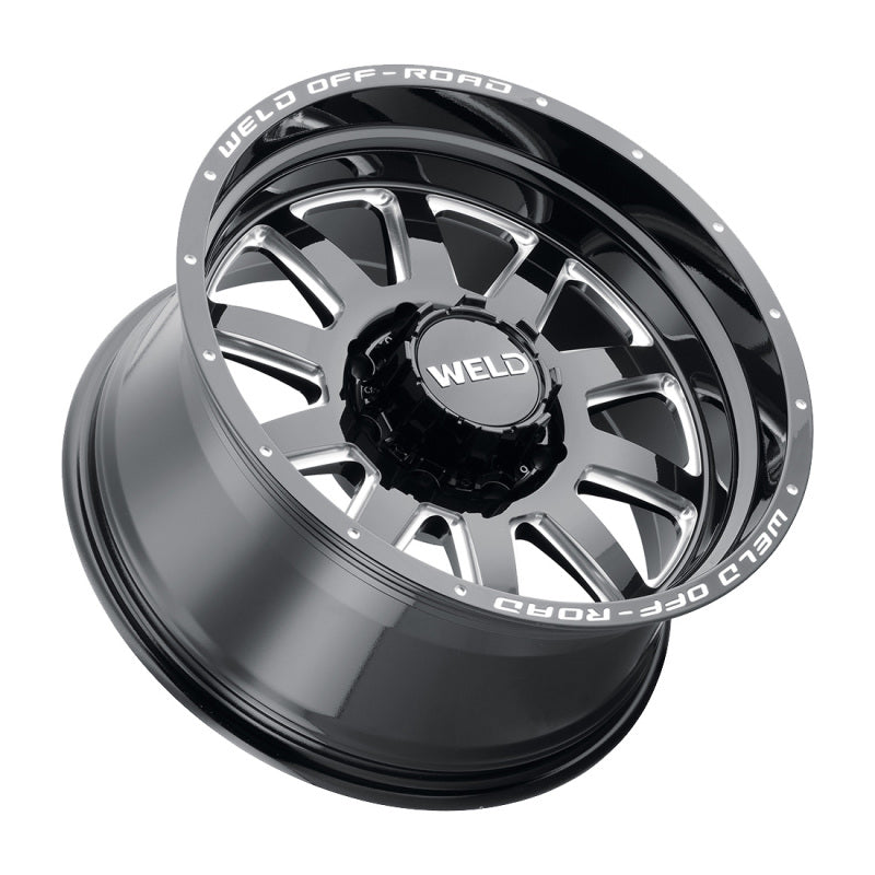 Weld Off-Road W102 20X10 Stealth 6X135 6X139.7 ET-18 BS4.75 Negro brillante MIL 106.1