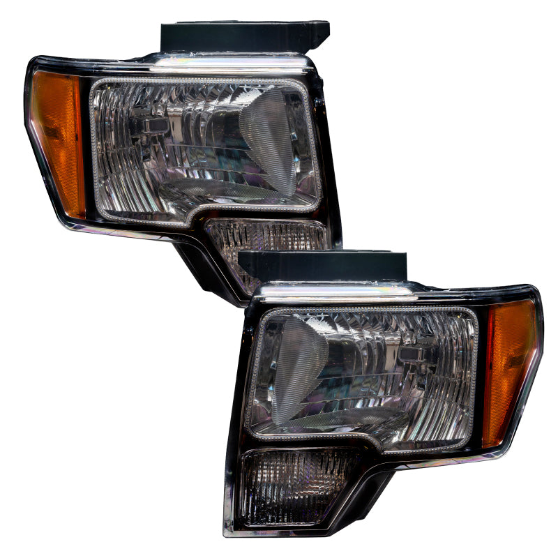 Oracle 09-14 Ford F-150 LED HL - Negro - ColorSHIFT con controlador BC1