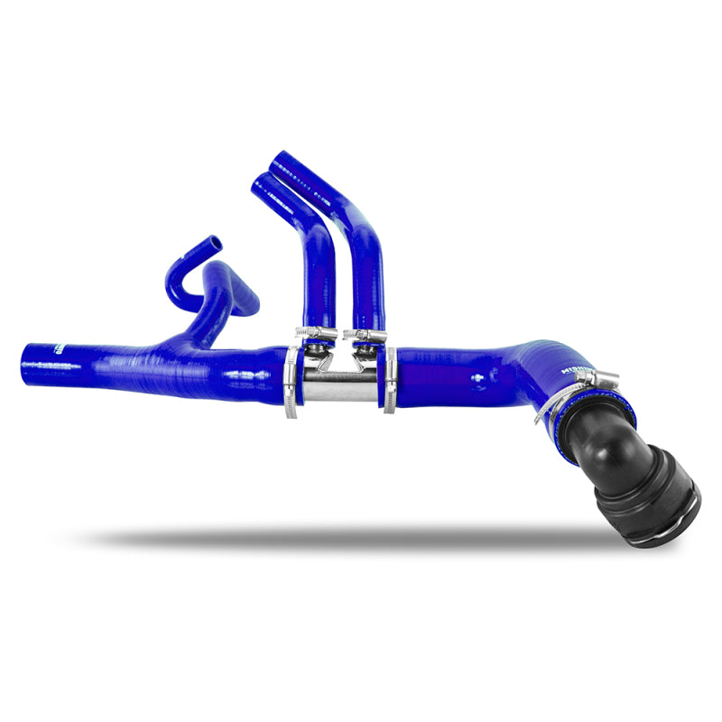 Mishimoto 17-19 Ford Raptor 3.5L EcoBoost Kit de manguera de refrigerante de silicona azul