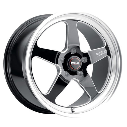 Soldadura S155 17x10 Ventura Drag 5x114.3 ET50 BS7.50 Brillo BLK MIL DIA 78.1