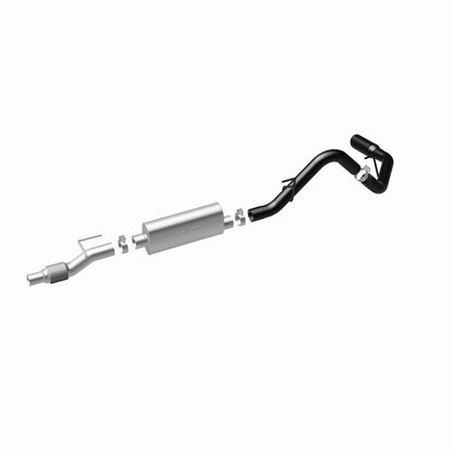 MagnaFlow SYS Cat-Back 11-14 Ford F-150 3.5L V6 EcoBoost 3in Black Single Side Exit Rear 3 Tip