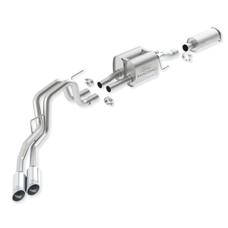 Ford Racing 2011-2014 F-150 SVT Raptor 6.2L Cat-Back Touring Exhaust System 145-inch WB
