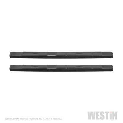 Westin Premier 6 in Oval Side Bar - Mild Steel 75 in - Black