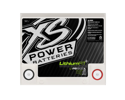 Baterías XS Power Baterías de litio serie Powersports - Pernos terminales M6 incluidos 960 amperios máximos