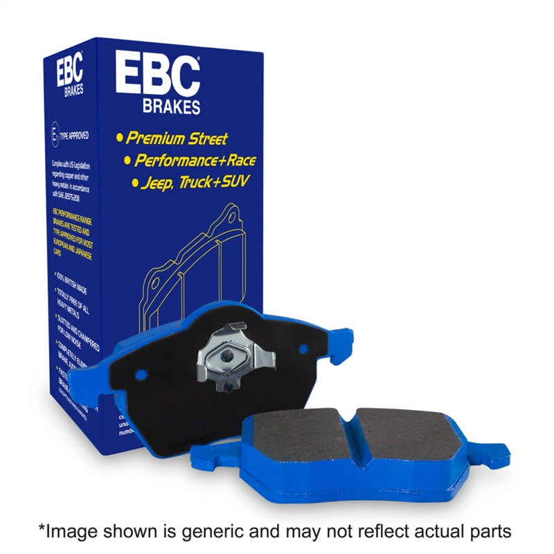 EBC 05+ Ford Saleen Mustang Brembo front calipers Bluestuff Front Brake Pads