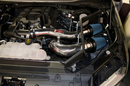 Injen 2015+ Ford F-150 V6 2.7L/3.5L EcoBoost Entrada de Ram corta pulida (incluye protector térmico)
