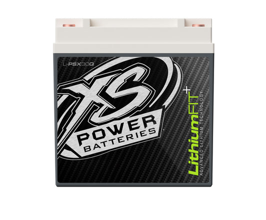 Baterías XS Power Baterías de litio serie Powersports - Pernos terminales M6 incluidos 1200 amperios máx.