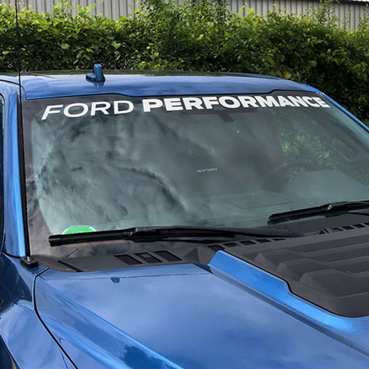 Ford Racing 2009-2018 F-150 (Incl Raptor) Banner de parabrisas Ford Performance
