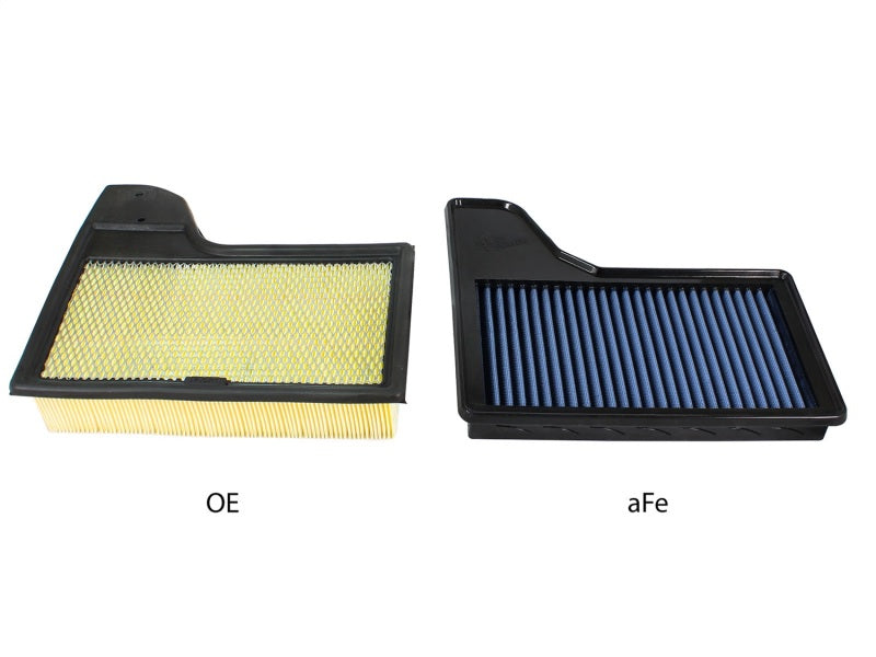 aFe MagnumFLOW OEM Replacement Air Filter PRO 5R 2015-2023 Ford Mustang L4 / V6 / V8