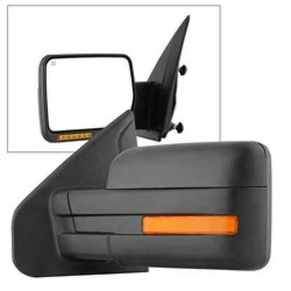 Xtune Ford F150 07-14 Potencia calentada ámbar LED señal OE espejo izquierdo MIR-03349EH-PL
