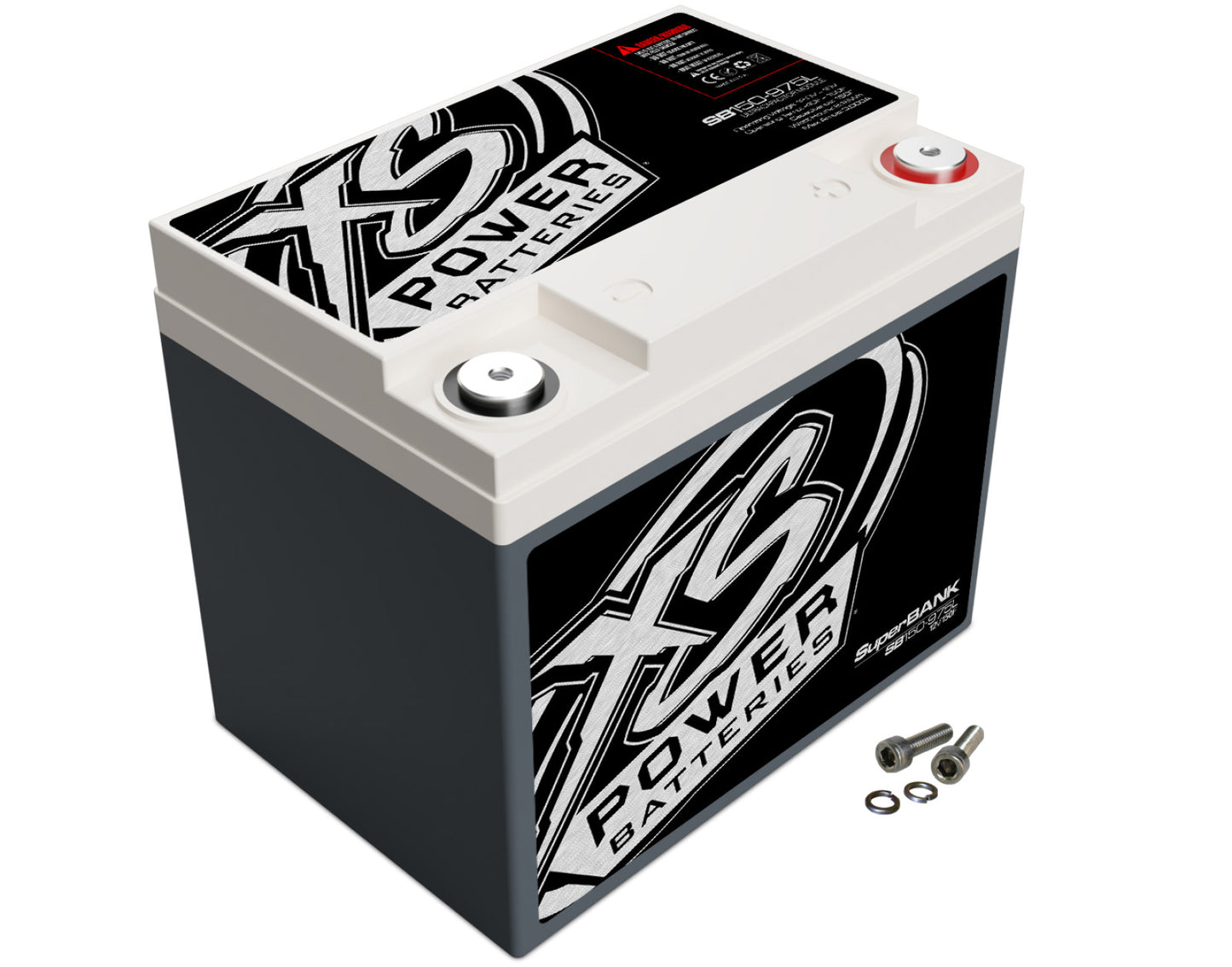 XS Power Batteries 12V Powersports Super Bank Capacitor Modules - M6 Terminal Bolts Included 3000 Max Amps