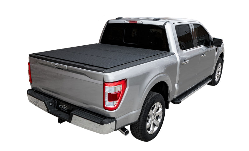 Access LOMAX Pro Series Cubierta triple plegable 04-18 Ford F-150 5 pies 6 pulgadas Cama corta Black Diamond Mist