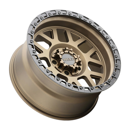 Weld Off-Road W115 17X9 Cinch 6X135 6X139.7 ET00 BS5.00 Bronce satinado / Negro satinado 106.1