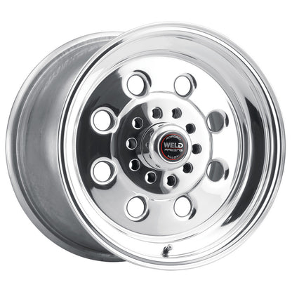 Soldadura Draglite 15x10 / 4x108 y 4x4.5 BP / 5.5in. Rueda pulida BS - Sin bloqueo de cuentas