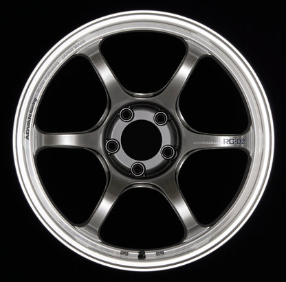 Rueda Advan RG-D2 18x7.5 +47 5-114.3 Machining &amp; Racing Hyper Black