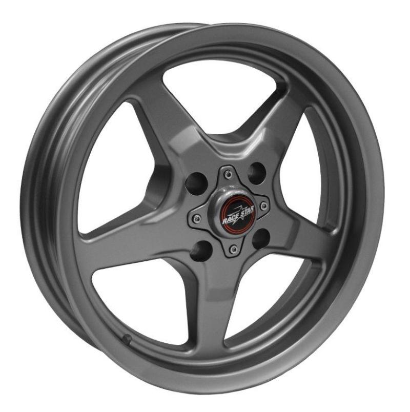 Race Star 91 Drag Star 15x3.75 4x108bc 1.50bs Rueda Directa con Taladro Gris para Ford Fiesta ST