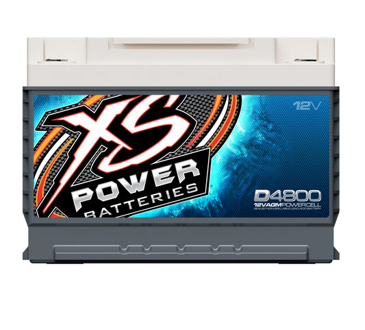 Baterías XS Power Baterías AGM serie D de 12 V - Pernos de terminal M6 incluidos 3000 amperios máximos