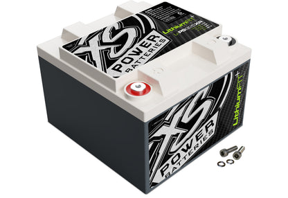 Baterías XS Power Baterías de litio serie Powersports - Pernos terminales M6 incluidos 540 amperios máx.