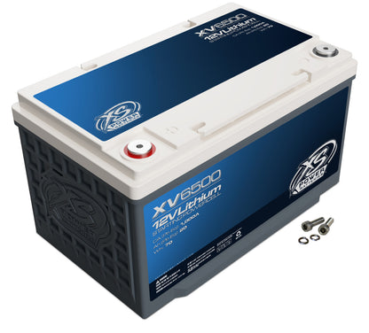 XS Power Batteries 12V Lithium Titanate XV Series Batteries - M6 Terminal Bolts Included 1335 Max Amps