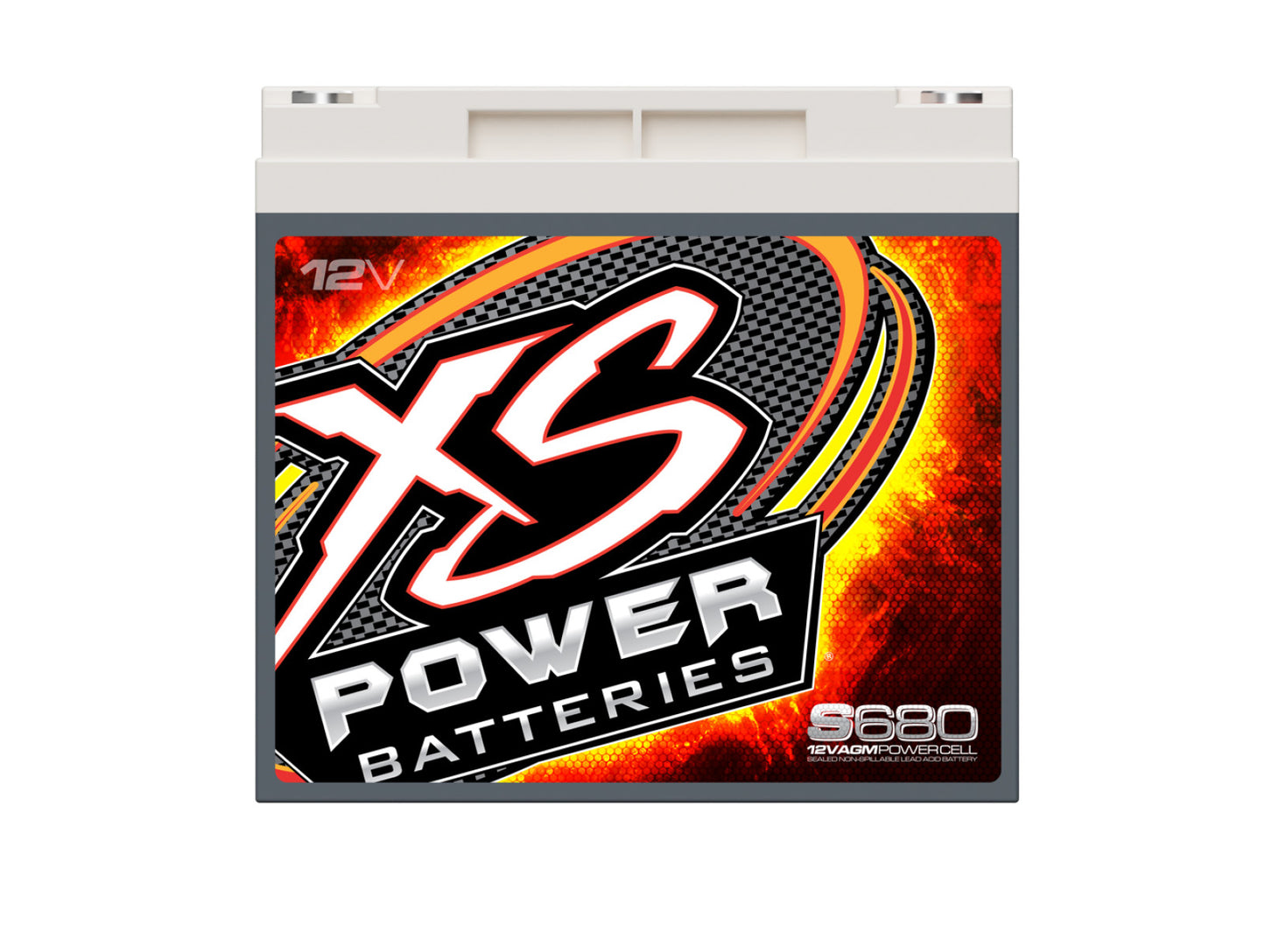 Baterías XS Power Baterías AGM Serie S de 12 V - Terminales automotrices incluidas 1000 amperios máximos