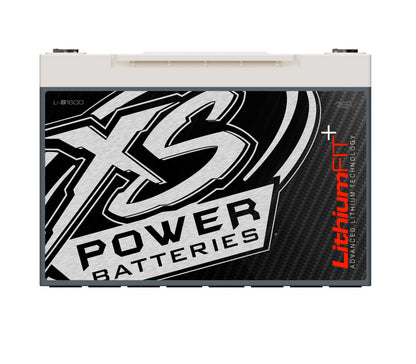 Baterías XS Power Baterías de litio Racing de 16 V - Adaptadores de perno/pernos de terminal incluidos 2160 amperios máximos