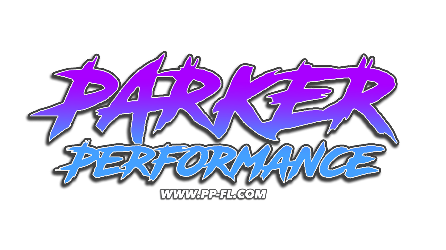 Parker Performance Hip Decal (Black)