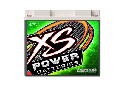 XS Power Batteries 12V AGM Powersports Series Batteries - M6 Terminal Bolts Included 1000 Max Amps