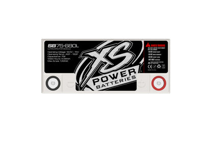 XS Power Baterías Módulos de condensador Super Bank Powersports de 12 V - Pernos de terminal M6 incluidos 1500 amperios máximos