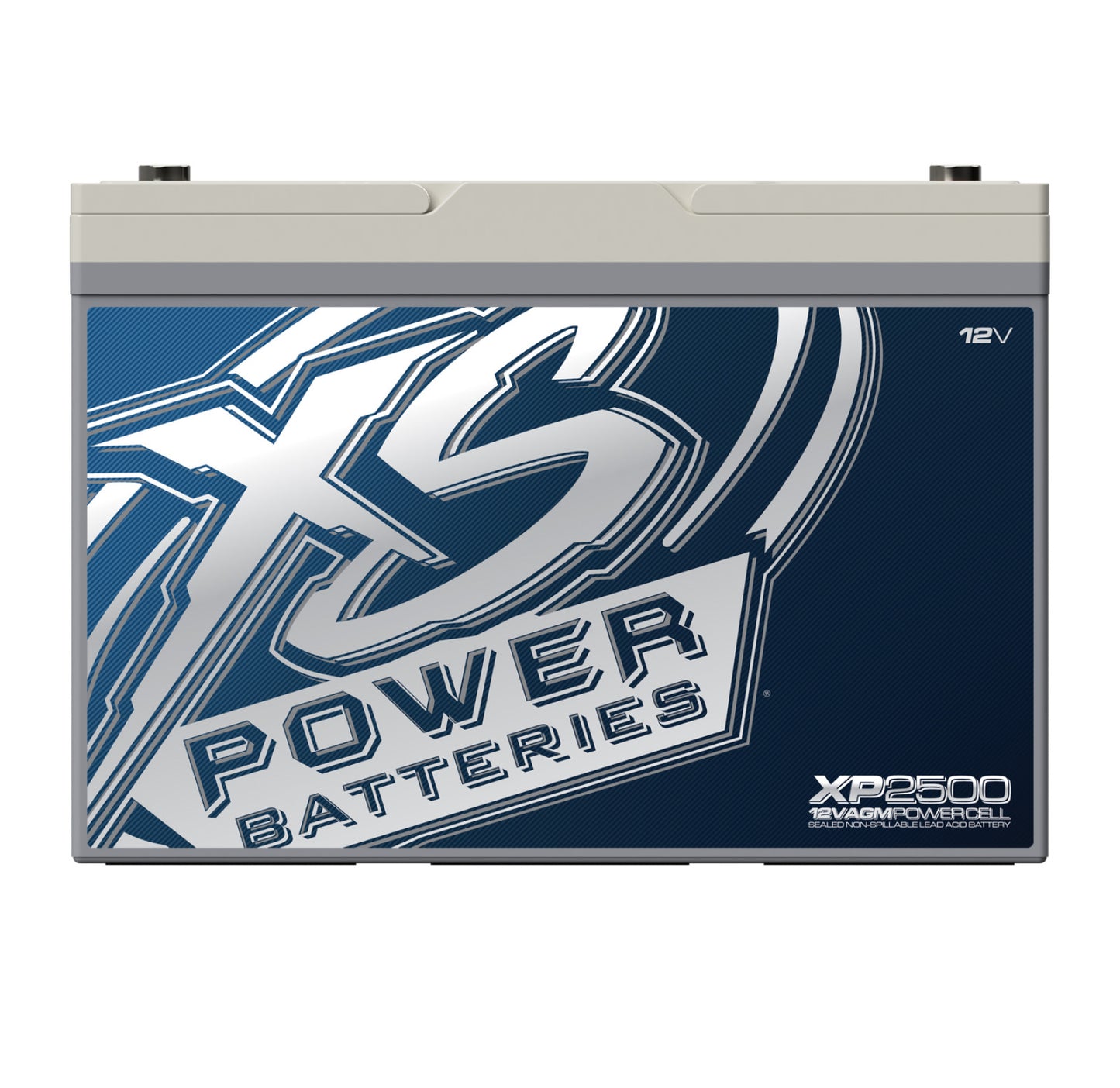 Baterías XS Power Baterías suplementarias serie AGM XP de 12 V - Pernos de terminal M6 incluidos 2500 amperios máximos