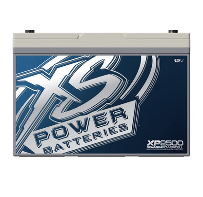 Baterías XS Power Baterías suplementarias serie AGM XP de 12 V - Pernos de terminal M6 incluidos 2500 amperios máximos