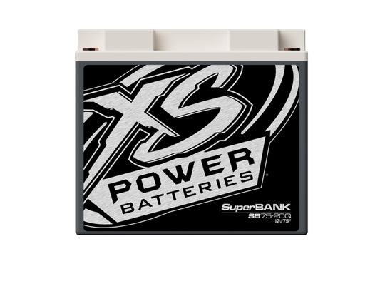 XS Power Batteries 12V Powersports Super Bank Capacitor Modules - M6 Terminal Bolts Included 1500 Max Amps