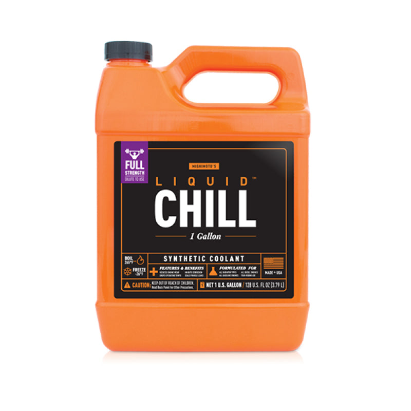 Refrigerante sintético para motor Mishimoto Liquid Chill - Premezclado de potencia total (1 galón)