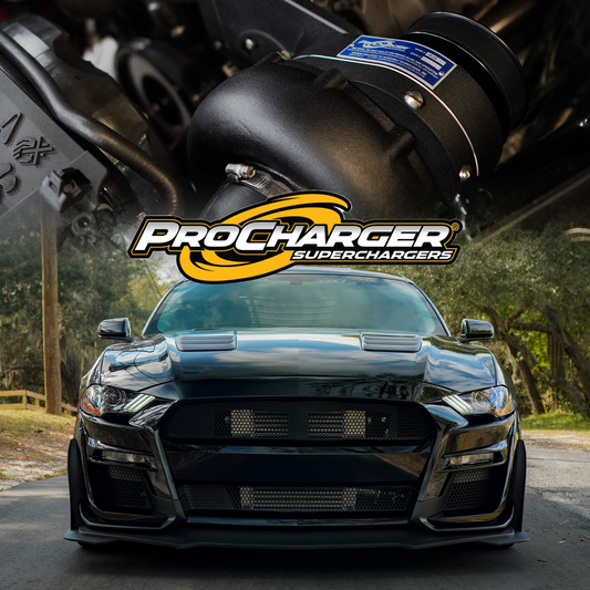 2015-2023 Mustang GT ProCharger Supercharger Kit - PP SPEC FULL BLACK UNIT