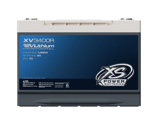 XS Power Batteries 12V Lithium Titanate XV Series Batteries - M6 Terminal Bolts Included 1335 Max Amps