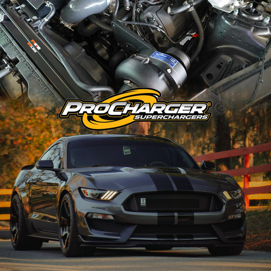 2015-2020 Mustang GT350/R ProCharger Supercharger Kit - PP SPEC FULL BLACK UNIT