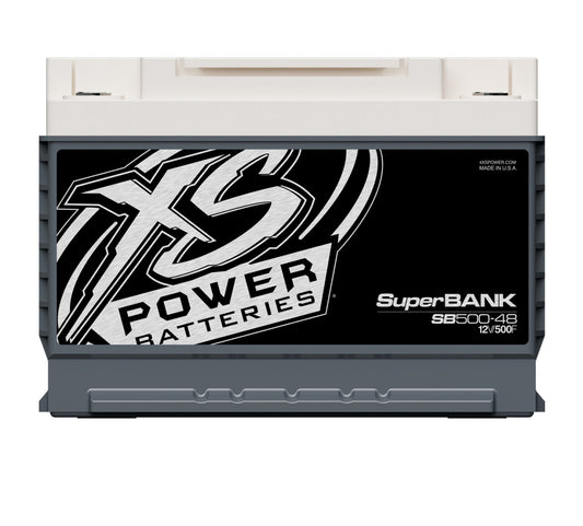 XS Power Batteries 12V Super Bank Capacitor Modules - M6 Terminal Bolts Included  10000 Max Amps