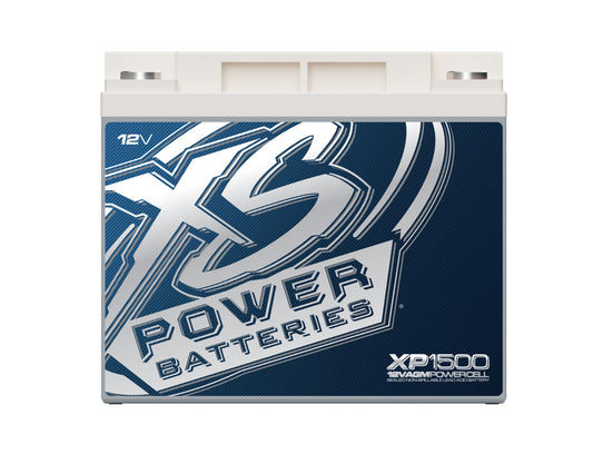 XS Power Batteries 12V AGM XP Series Supplemental Batteries - M6 Terminal Bolts Included 1500 Max Amps