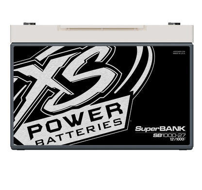 XS Power Batteries 12V Super Bank Capacitor Modules - M6 Terminal Bolts Included  20000 Max Amps