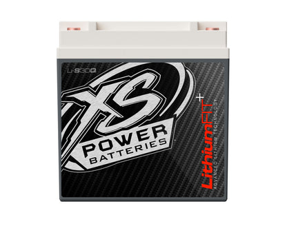 XS Power Batteries Lithium Racing 12V Batteries - M6 Terminal Bolts Included 2400 Max Amps