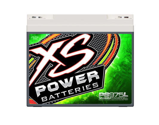 Baterías XS Power Baterías AGM Powersports Series de 12 V - Pernos de terminal M6 incluidos 2100 amperios máximos